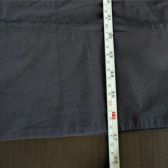 Jenni Kayne Lauren Navy Cotton Mid-rise A-line Midi Maxi Skirt, size XL - Picture 10 of 10